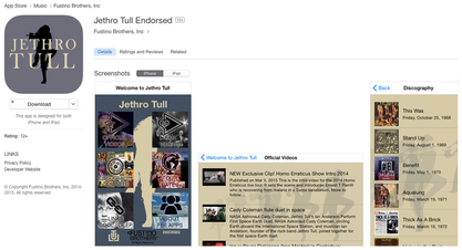 Jethro Tull - Apple App Store